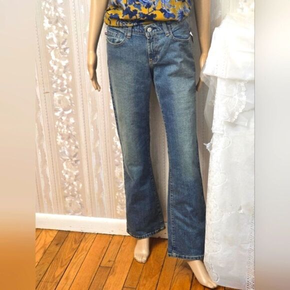 Ralph Lauren Polo Blue Denim Women's 5 Pockets Jeans - Picture 1 of 10